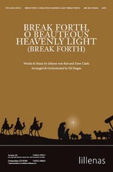 Break Forth, O Beauteous Heavenly Light SATB choral sheet music cover